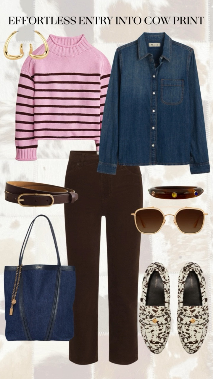 🐆✨ How to Style Animal Print for Fall ✨🐍
Animal print is a timeless fall trend, and the key to wearing it well is all about balance. If you’re new to the trend, start small with a snakeskin belt or leopard flats—just a pop of print goes a long way. For bolder days, try a cow-print jacket or a forever leopard coat to anchor your look.

Styling tips:
✔️ Treat leopard as a neutral—it pairs seamlessly with everything.
✔️ Ground bold prints with rich fall tones like chocolate, burgundy, and olive.
✔️ Keep it polished by mixing one statement print with clean denim or tailored basics.
✔️ Use accessories (belts, bags, shoes) as your entry point if you’re print-shy.

Every piece in this edit is chic, wearable, and easy to style for day or night. 🍂
Shop all of these fall animal print looks now on jcathell.com
 and LTK.

#FallFashion #AnimalPrintStyle #LeopardPrint #SnakeskinBag #CowPrintJacket #FallOutfitInspo #ChicStyle #LTKstyletip

Fall outfit, fall fashion

#LTKStyleTip #LTKShoeCrush #LTKOver40