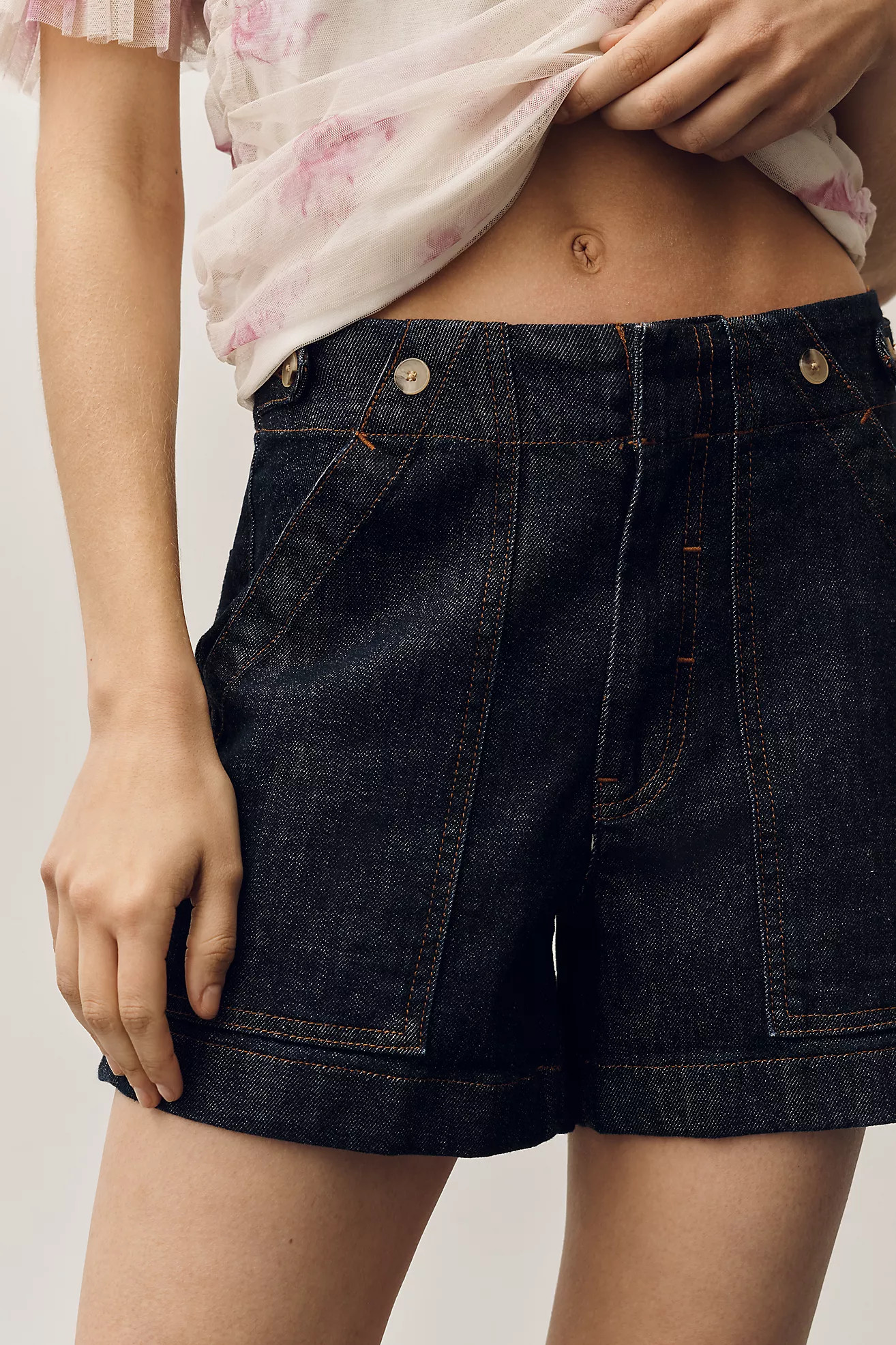 The Henri Camper Shorts by Pilcro | Anthropologie (US)