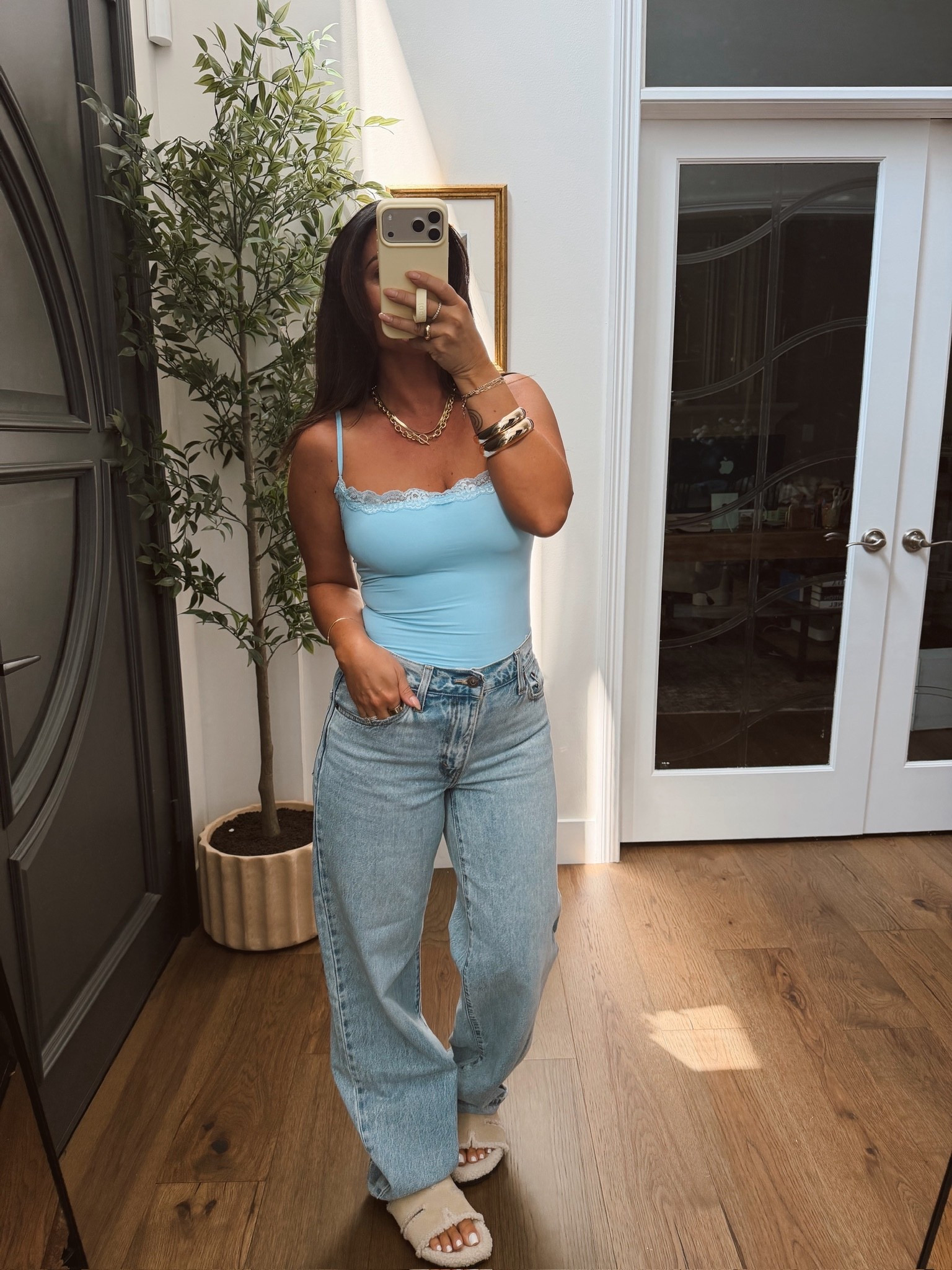 Baby blue lace cami for summer 🩵

#LTKgrwm #LTKootd #LTKSeasonal