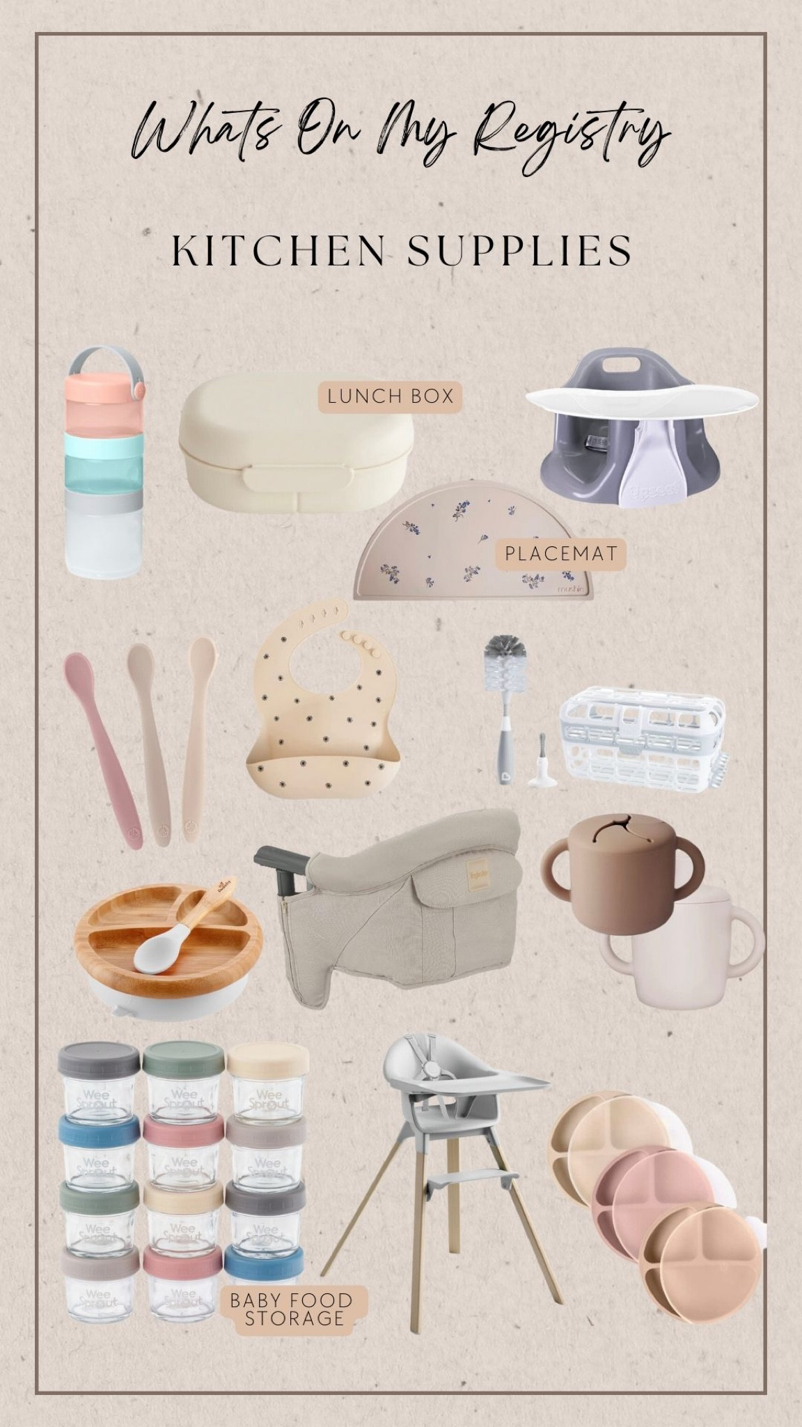 What’s on my baby registry! 