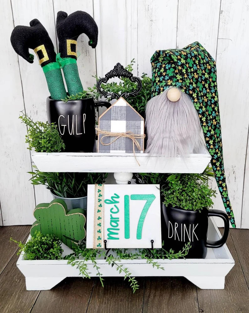 St. Patty's Gnome Hat St.patty's Decor Hats for | Etsy | Etsy (US)