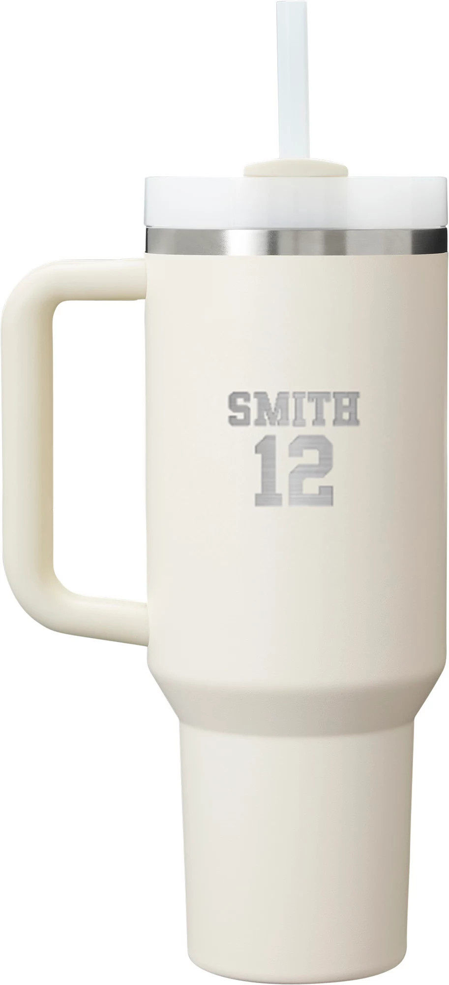 Stanley Custom 40 oz. Quencher H2.0 FlowState Tumbler, Cream 2 White | Golf Galaxy