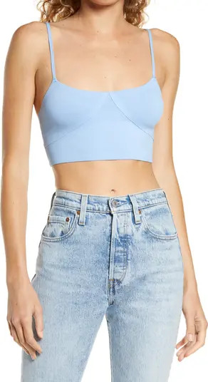 Intimately FP Brinley Cutout Longline Bralette | Nordstrom