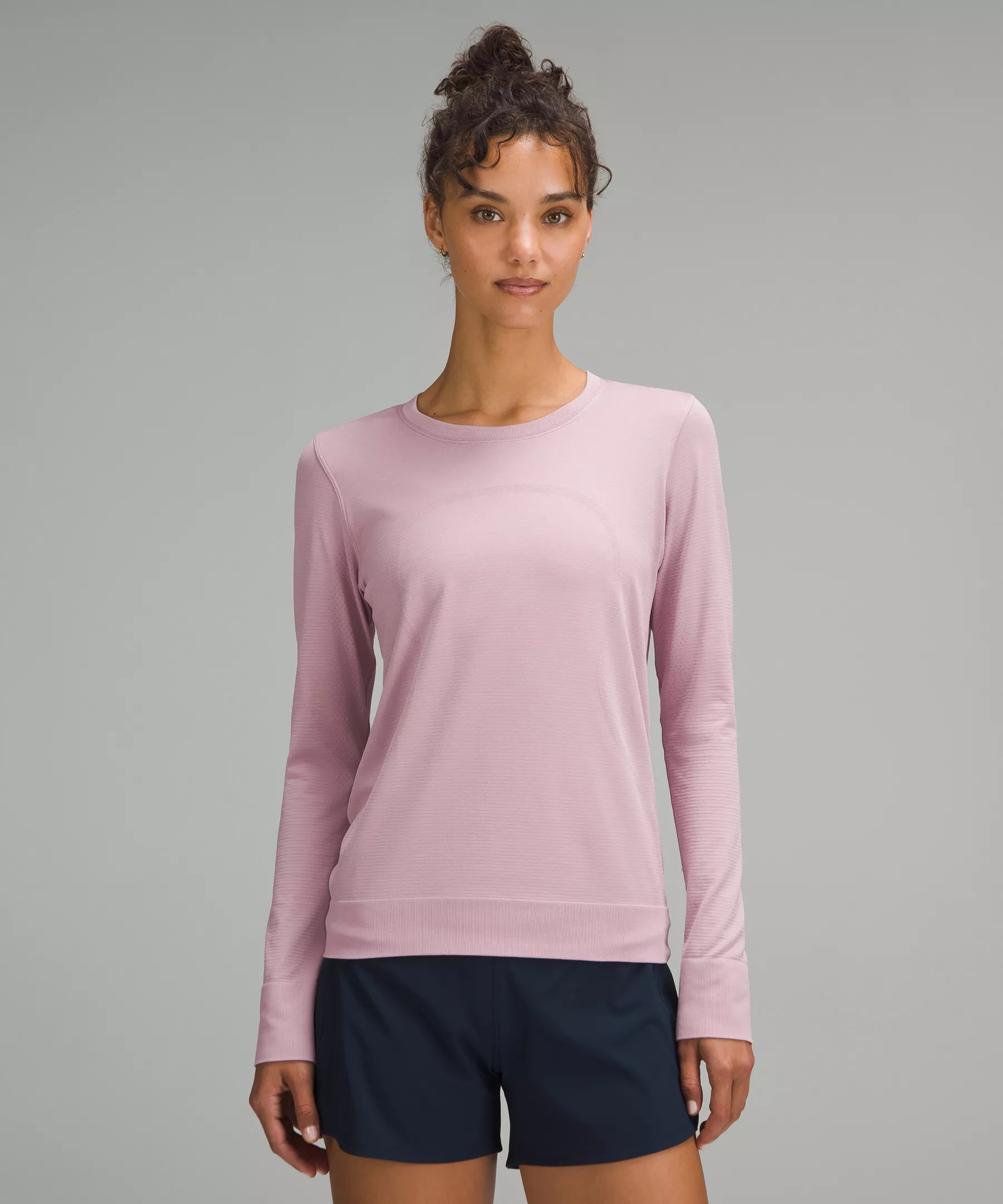 Swiftly Relaxed Long-Sleeve Shirt *Hip Length | Women's Long Sleeve Shirts | lululemon | Lululemon (US)