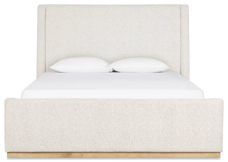 Lemieux Bed -Jericho Mineral, QUEEN | Urban Barn
