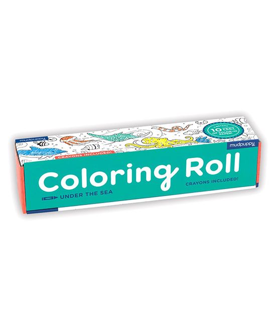 Chronicle Coloring Books - Under the Sea Mini Coloring Roll | Zulily