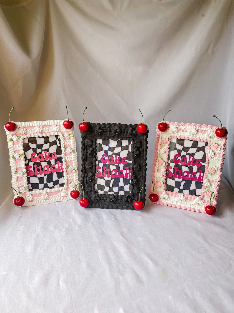 Vintage Cake Picture Frame - Etsy | Etsy (US)