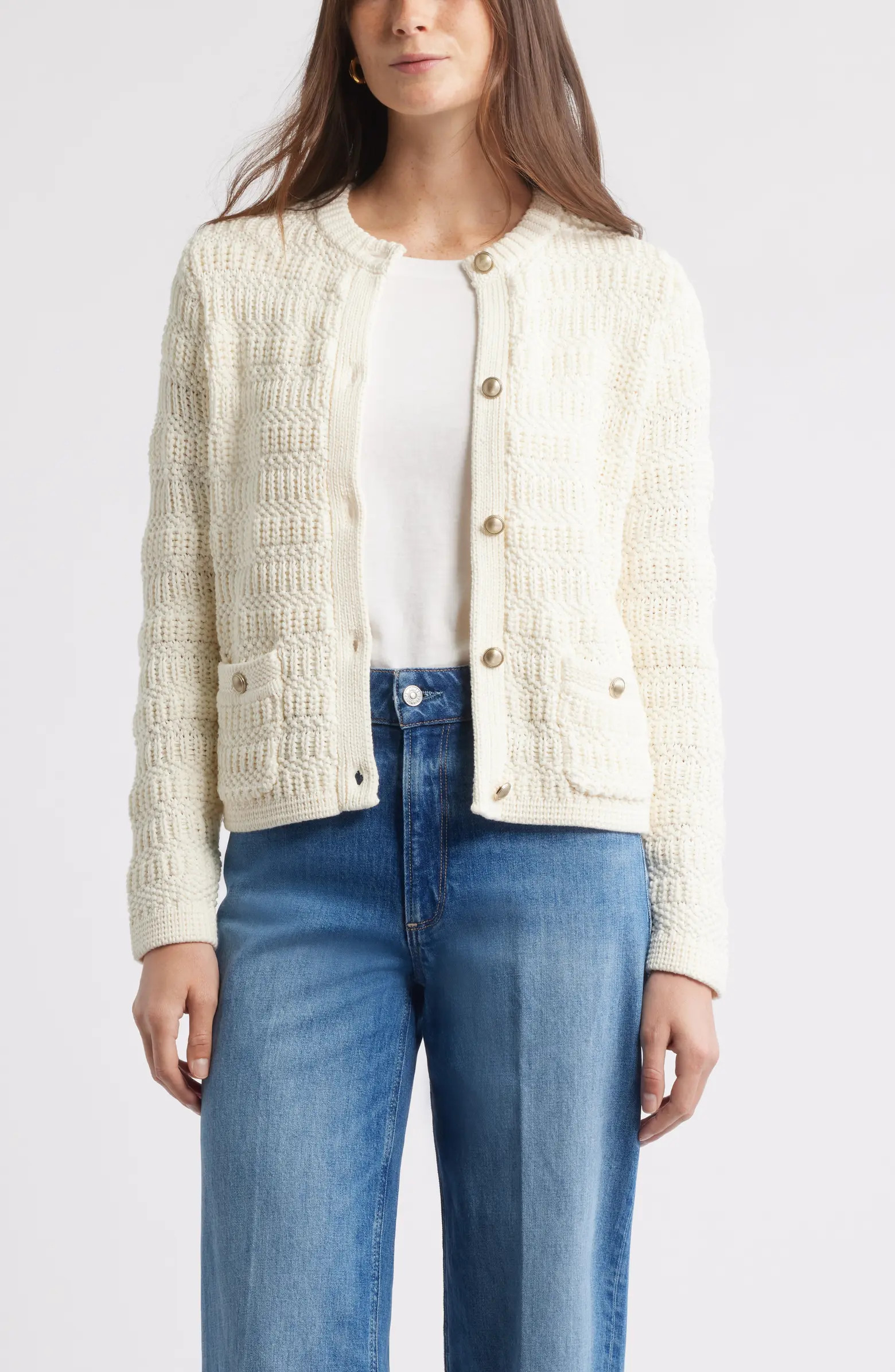 Textured Sweater Jacket | Nordstrom