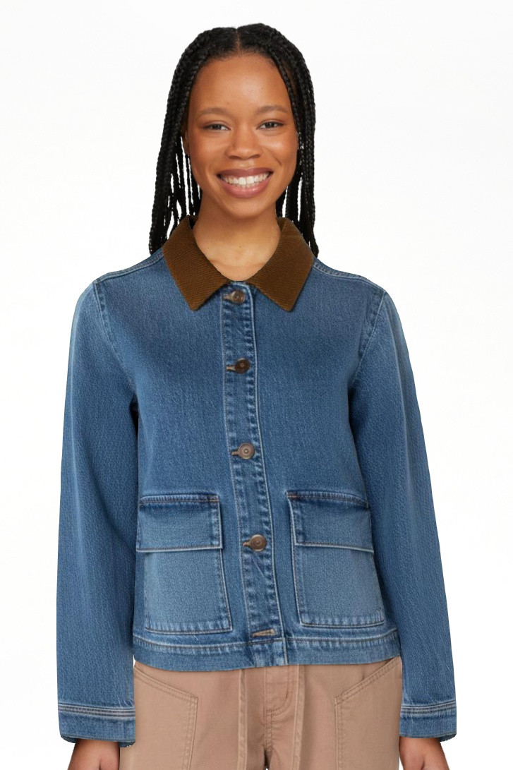 Celebrity Pink Women's and Women's Plus Boxy Barn Jacket, Sizes XS-4X | Walmart (US)