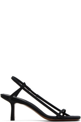 Black Merga Heeled Sandals | SSENSE