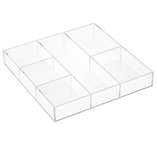 Whitmor 6-Section Clear Drawer Organizer | Amazon (US)