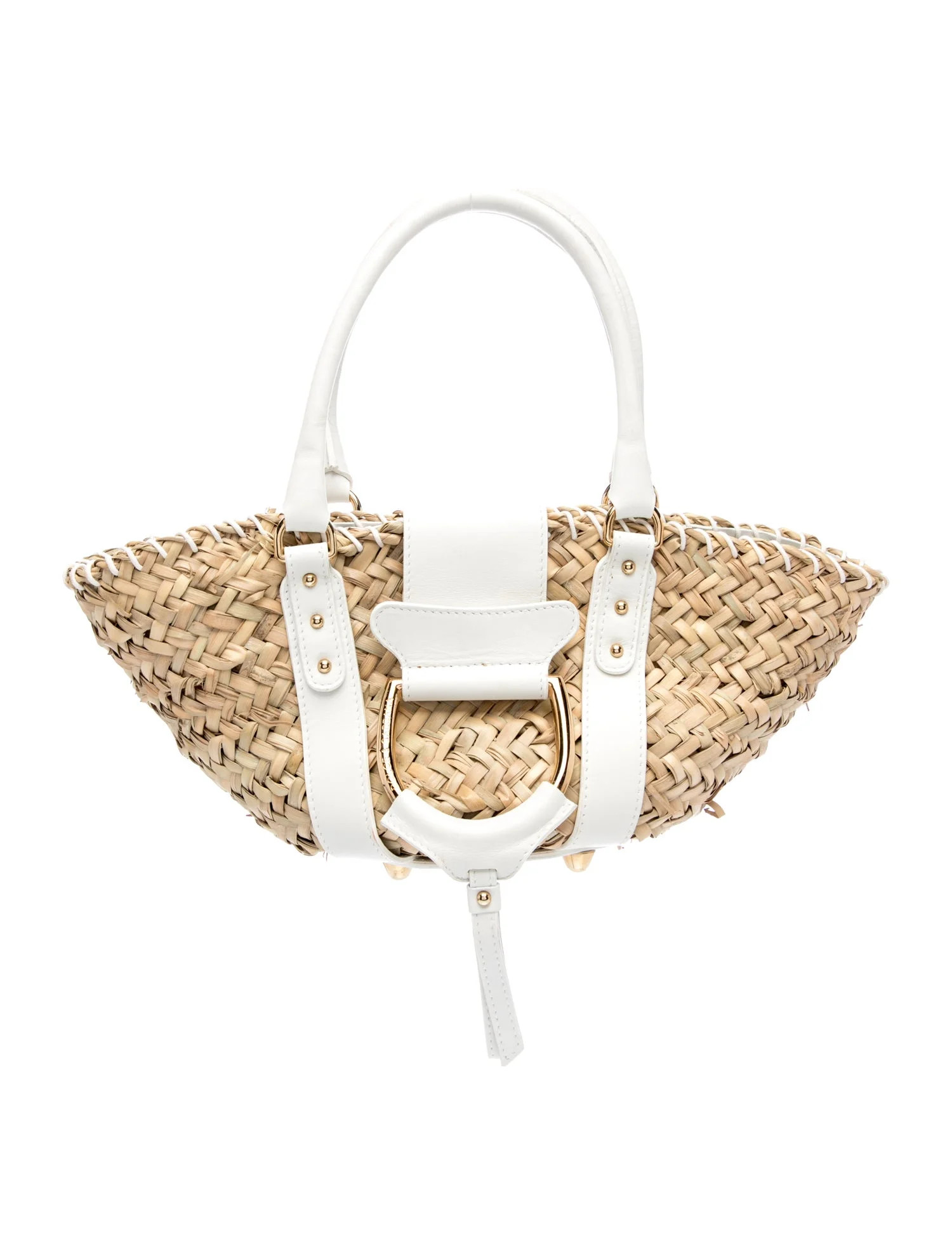 Dolce & Gabbana Straw Top Handle Bag - Neutrals Handle Bags, Handbags - DAG574250 | The RealReal | The RealReal