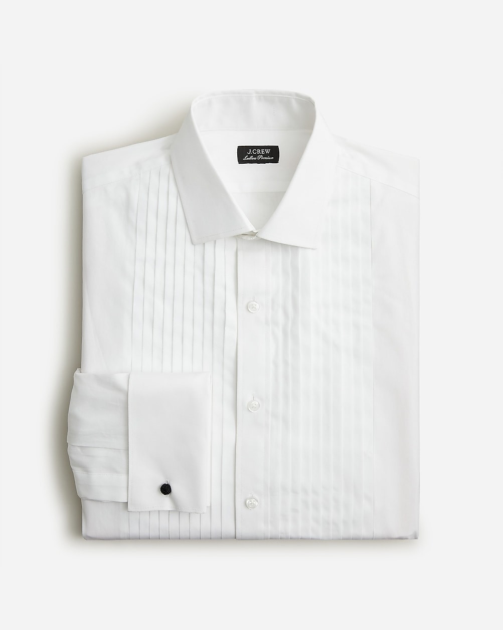 Ludlow pleated-bib tuxedo shirt | J. Crew US