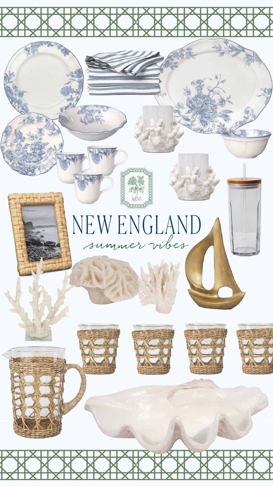 So many New England coastal inspired finds here right now 🌊⚓️🌊

#LTKHome #LTKSaleAlert #LTKOver40