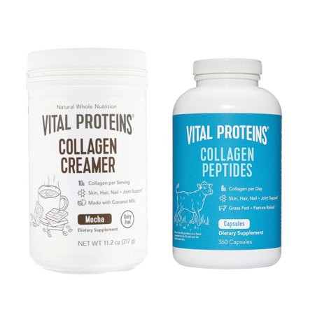 Vital Proteins Collagen Pills Supplement 3300mg Serving with 360 Collagen Capsules + Collagen Coffee | Walmart (US)