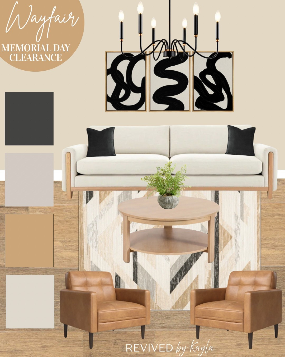 Shop this neutral living room color palette design during Wayfair’s Memorial Day Clearance! 🖤 Up to 70% off home decor and FREE & easy delivery on orders over $35. Sale ends May 27!

#Wayfair #WayfairPartner #sponsored #home #homedecor #livingroom #livingroomdecor #colorpalette #homedesign #homestyling #homeinspo #neutral #modern #paintcolors @wayfair 

#LTKHome #LTKFindsUnder100 #LTKSaleAlert