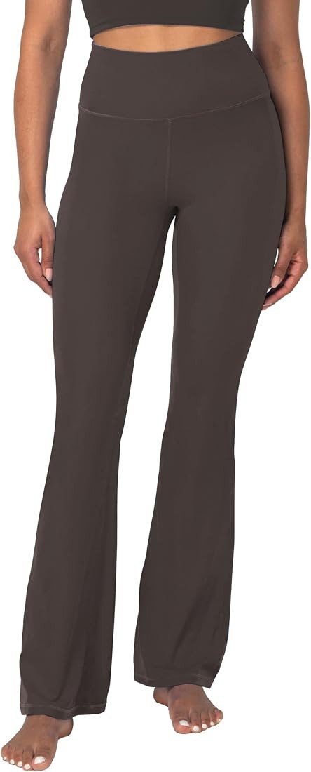 Sunzel Mini Flare Leggings for Women, High Waist Yoga Pants with Tummy Control, Casual Gym Workou... | Amazon (US)