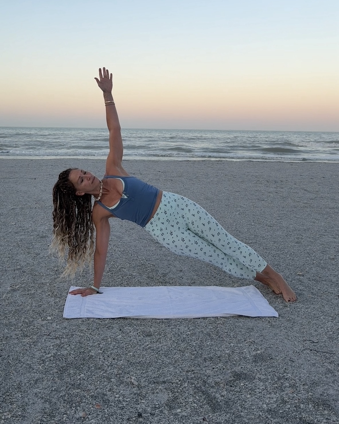 Squat, sweat, and sand proof workout wear. Cute colors and print with all the right stretch in all the right places .

#LTKTravel #LTKActive