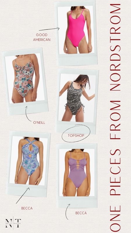 One piece bathing suits from Nordstrom. New markdowns  

#LTKStyleTip #LTKSwim #LTKSaleAlert