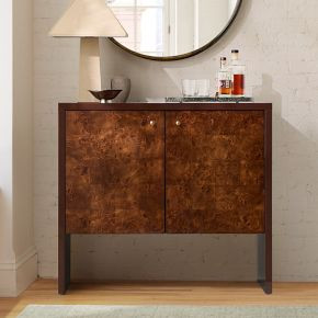 Roan Lacquer & Burl Cabinet (37") | West Elm (US)