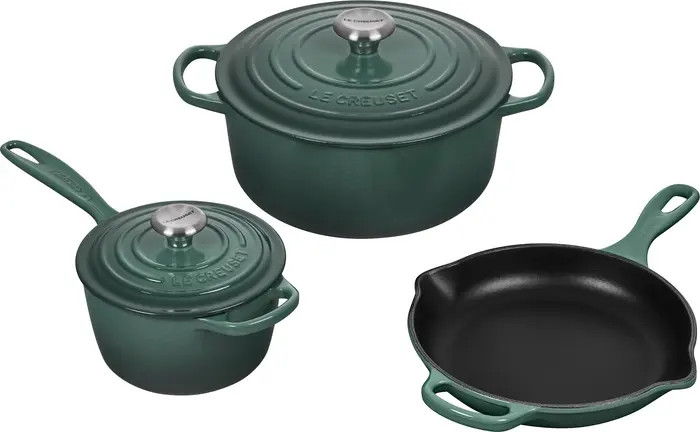Le Creuset 5-Piece Signature Enameled Cast Iron Cookware Set | Nordstrom | Nordstrom