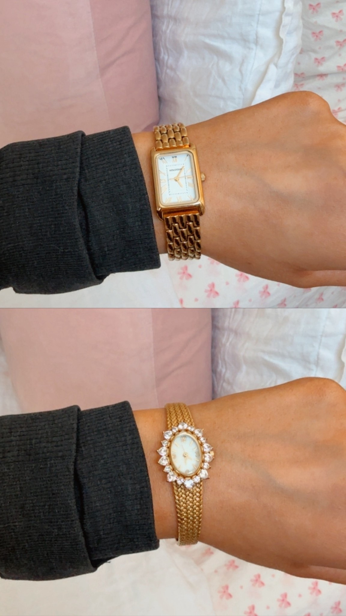 My go to gold watches!✨💌 I’ve loved stacking these with my favorite bracelets or wearing them solo!

#LTKFindsUnder100 #LTKStyleTip