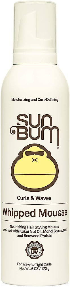 Sun Bum Curls & Waves Whipped Mousse Vegan and Cruelty Free Volumizing Curl Enhancer for Textured... | Amazon (US)