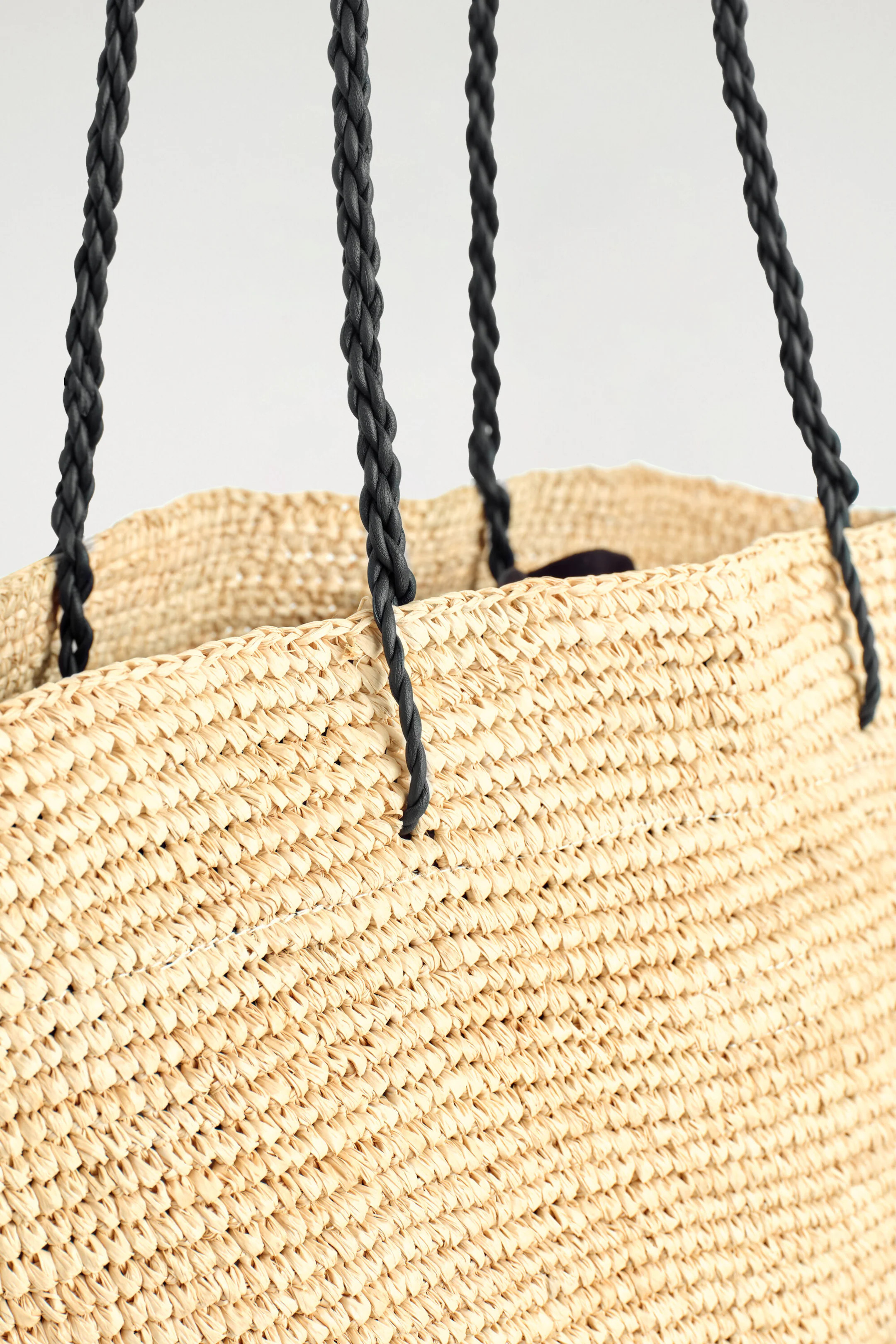 RIVIERA HAND-WOVEN TOTE BAG - STRAW - BEIGE | COS GB | COS UK