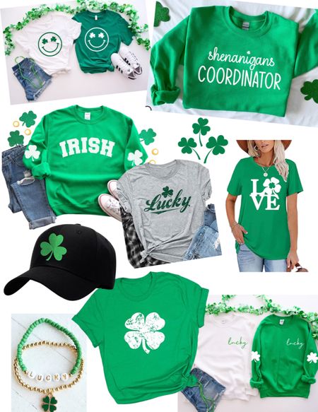 Who’s getting lucky on St. Patty’s day in their green? 

#LTKunder50 #LTKfamily #LTKSeasonal