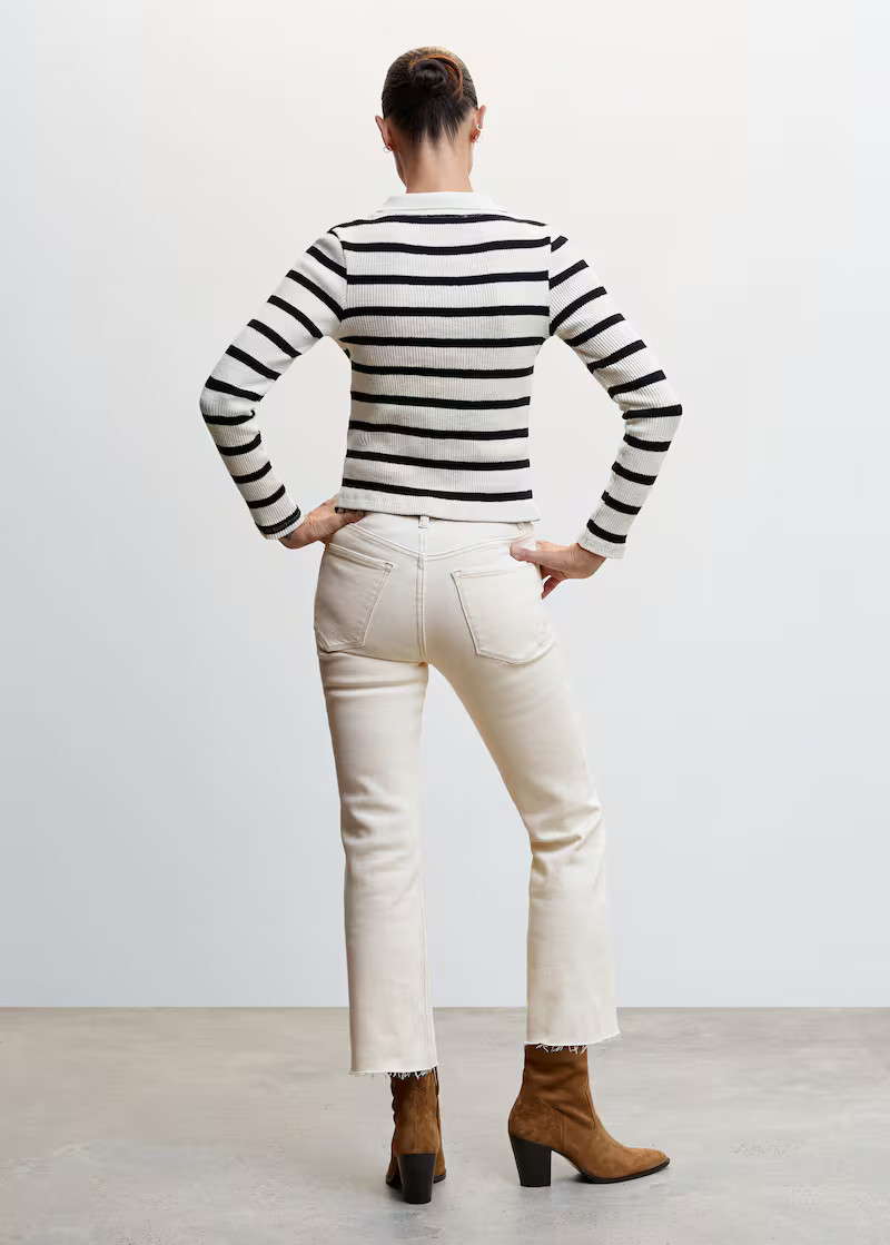 High-waist bootcut jeans -  Women | Mango USA | MANGO (US)