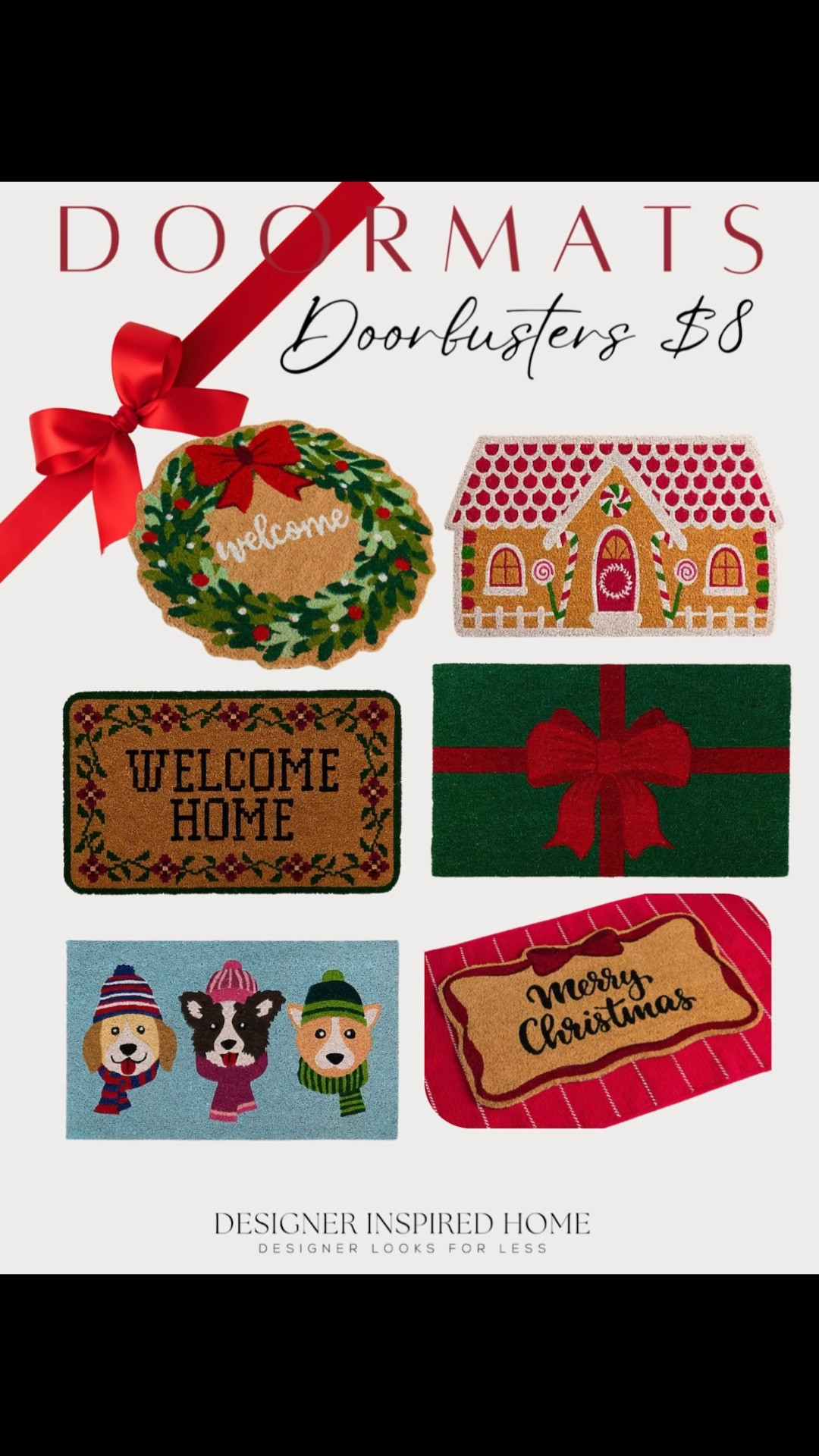 Doormat door buster deals $8! 

#LTKHoliday #LTKSaleAlert #LTKHome