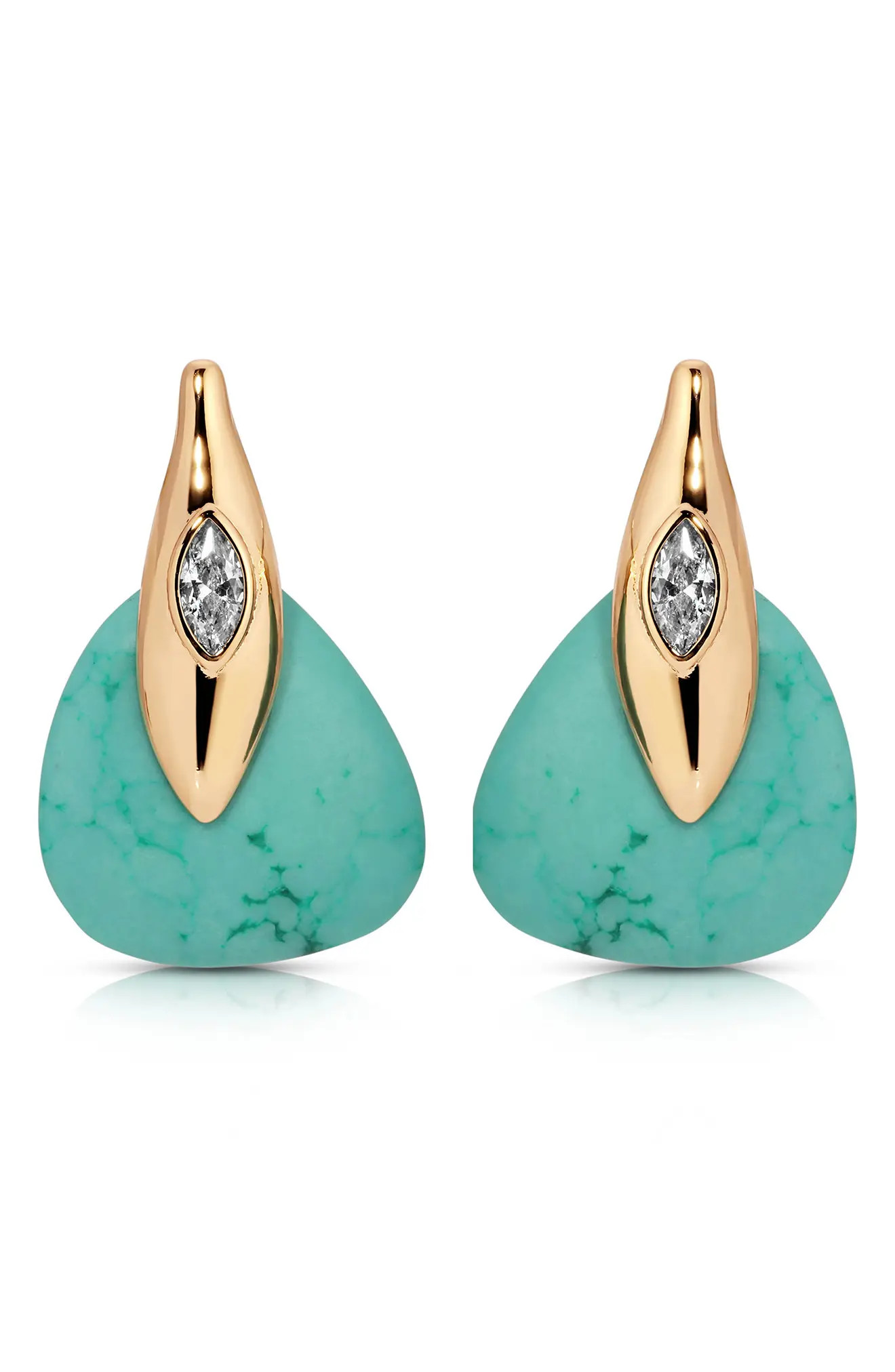Turquoise & Crystal Earrings (Women) | Nordstrom | Nordstrom