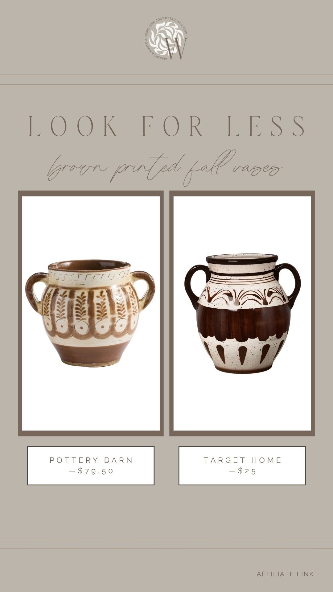 The newest Harvest collection at Target is affordable, warm, and designer worthy! This vase is beautiful and nearly identical to the pottery barn one!

#LTKHome