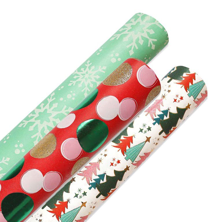 Packed Party Bundle Up, Baby Christmas Wishes Gift Wrap Set | Walmart (US)