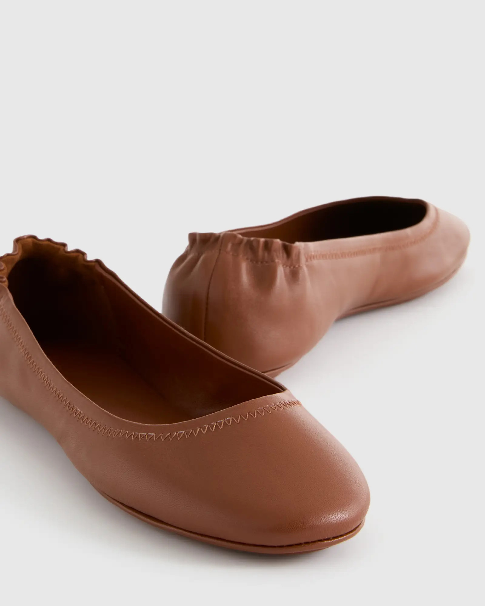 Italian Leather On-The-Go Ballet Flat | Quince