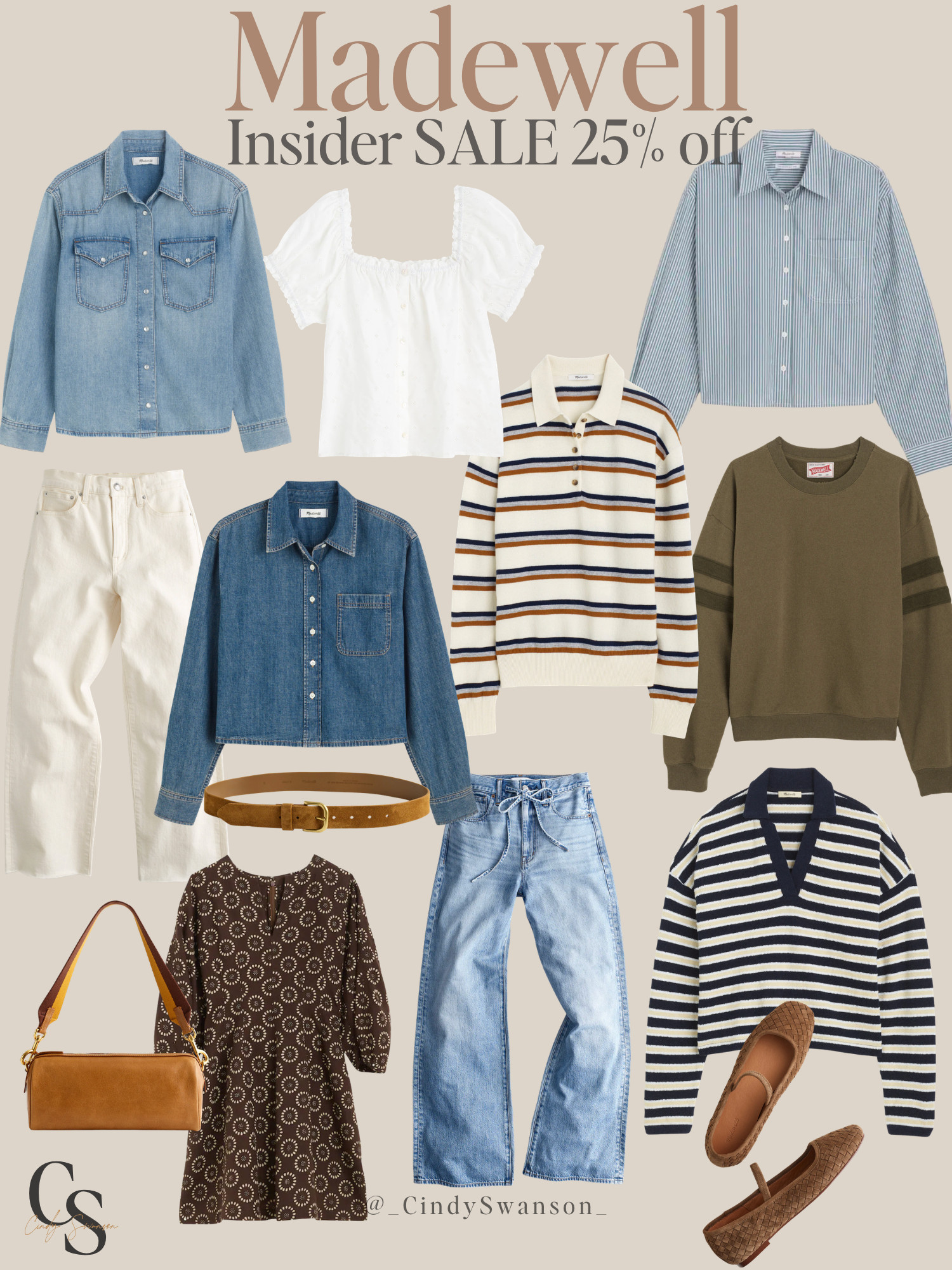 Madewell insider event... 25% off sitewide. Here are my recent faves!

It’s free to be an Insider and there’s perks (like this!) plus free shipping 
@Madewell

#LTKU #LTKOver40 #LTKSaleAlert