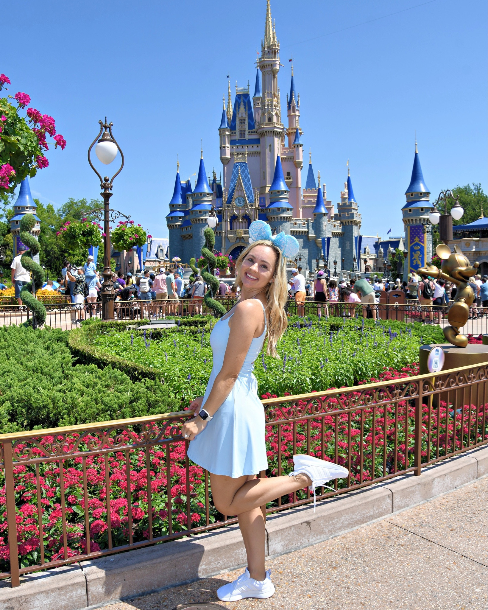 I can’t get enough of my comfortable Cinderella dress! Perfect for visits to the castle. All you need is a pair of Disney ears and you’ve got yourself an adorable outfit for Magic Kingdom!
Dress: xsmall

#LTKTravel #LTKStyleTip