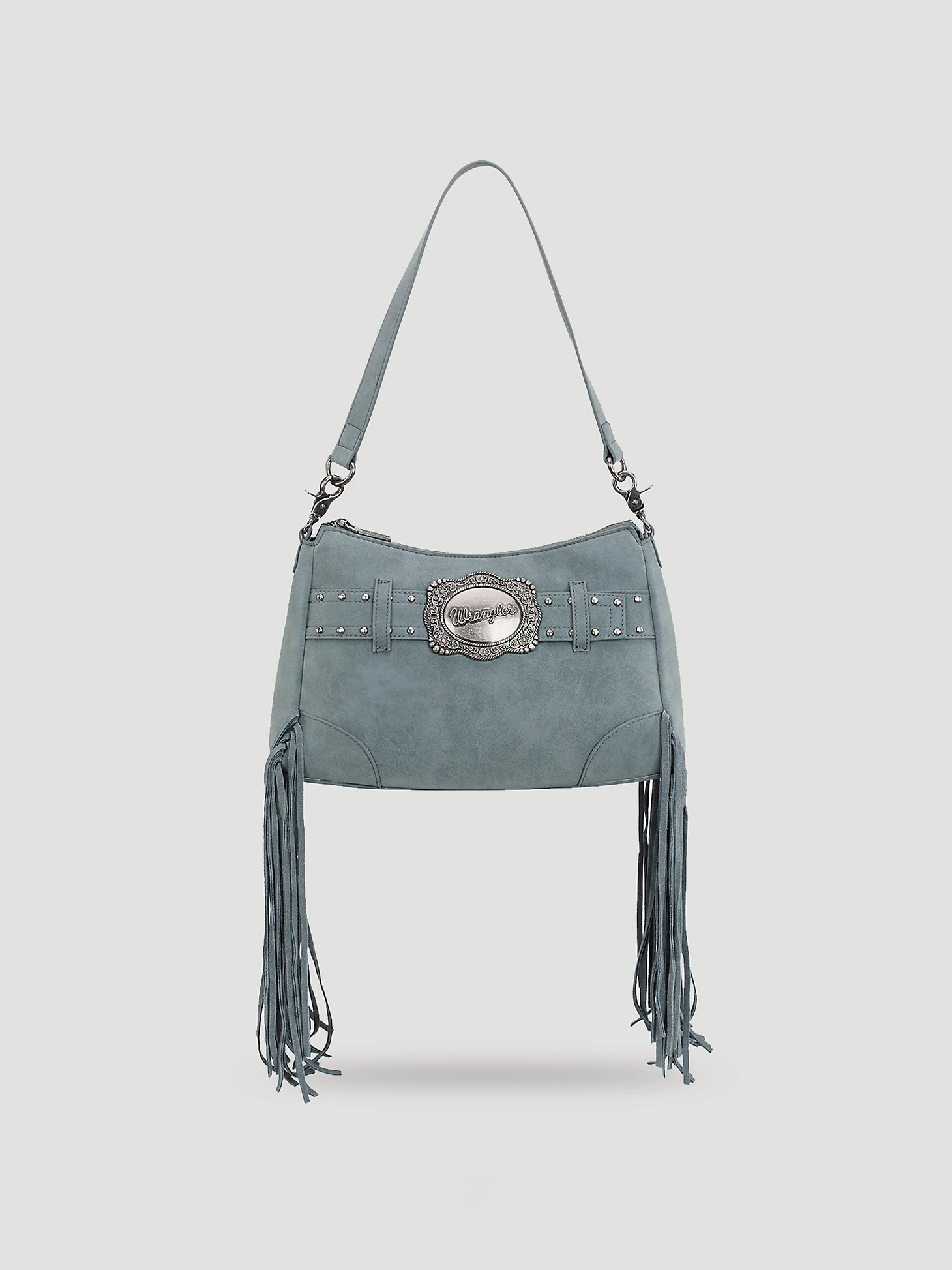 Buckle and Fringe Satchel Bag | Wrangler