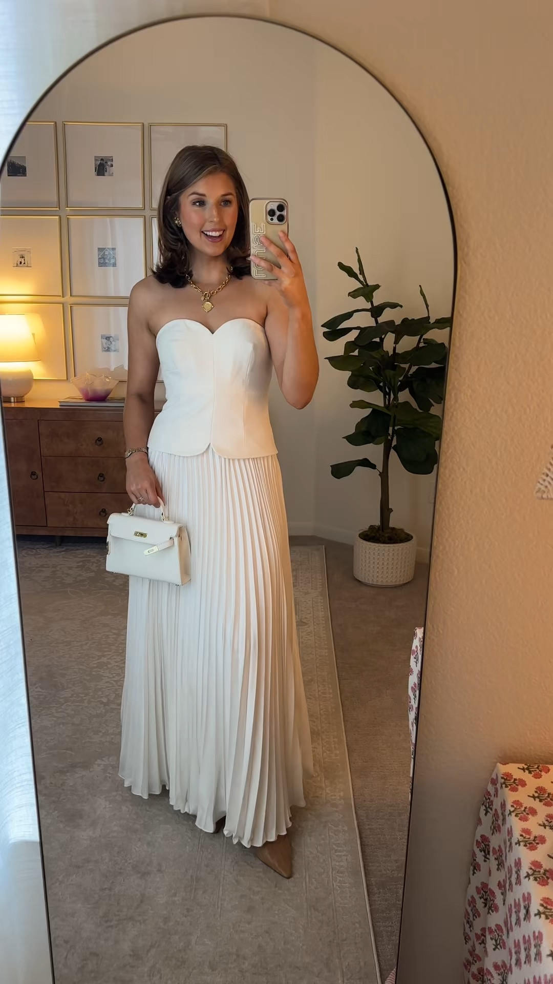 Outfit idea for the bride to be! Wearing a 2, runs big IMO!

#LTKStyleTip #LTKWedding