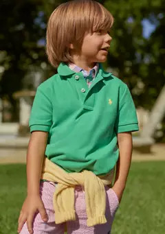 Boys 2-7 Cotton Mesh Polo Shirt | Belk