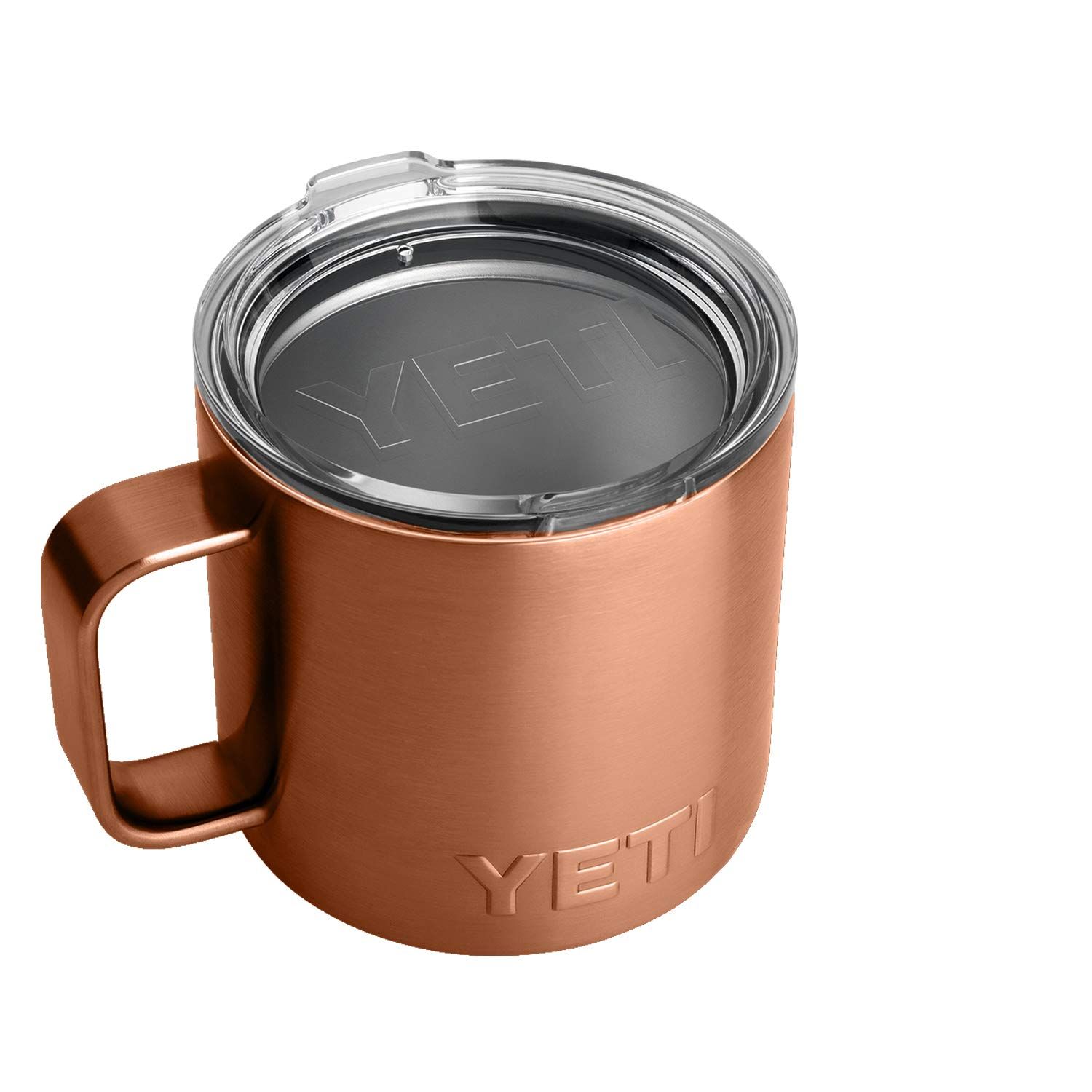 YETI Rambler 14 oz Mug, Stainless Steel, Vacuum Insulated with Standard Lid | Amazon (US)