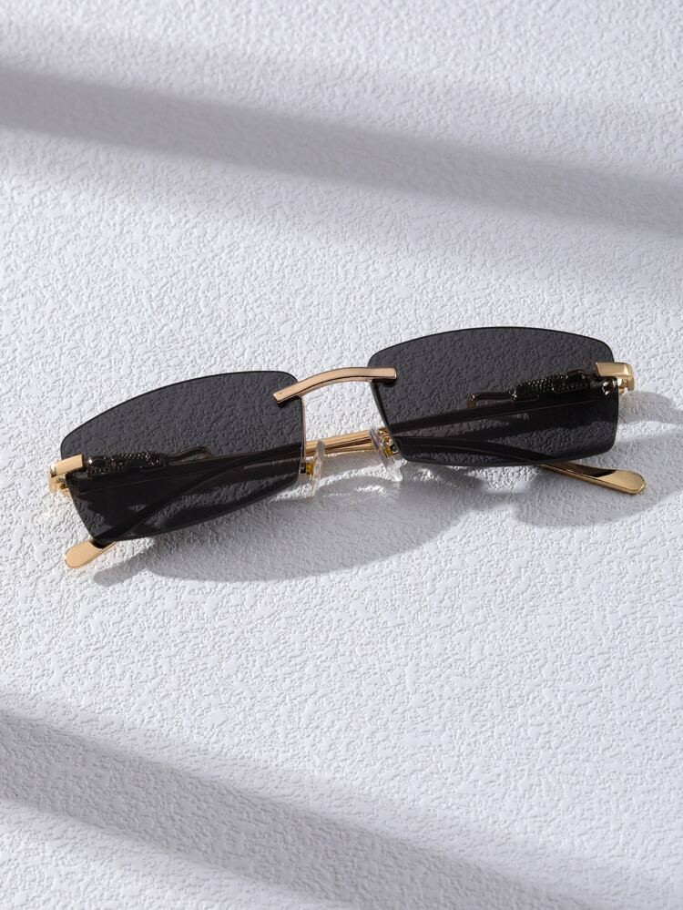 Men Rimless Fashion Glasses | SHEIN