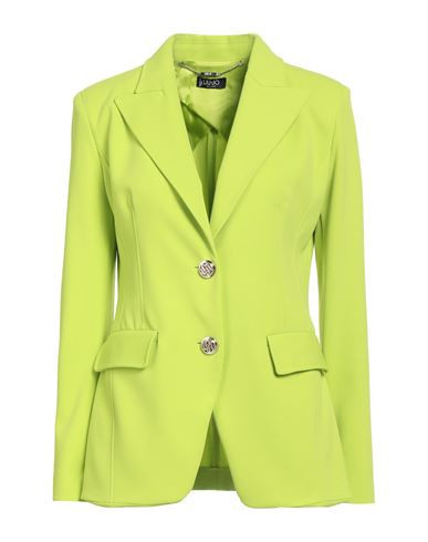 Liu •jo Woman Blazer Lime green Size 8 Polyester, Elastane | YOOX (US)