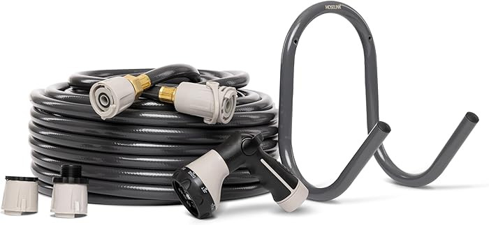 HOSELINK 100ft 5/8" Superflex PVC Garden Hose with Hanger Pack, Kink-Resistant, Easy Install, Inc... | Amazon (US)