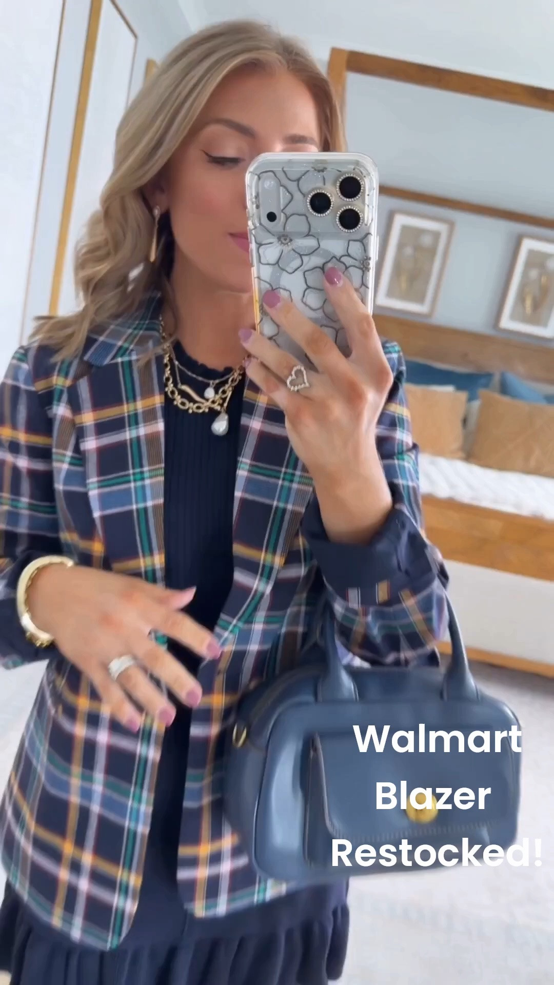 Walmart did NOT come to play with this plaid blazer! 😍 I love it layered over a simple black ruffle-hem dress with tall brown boots for the cutest polished fall look. The plaid colors are SO good and make this outfit look way more expensive than it is! Perfect for work, dinner, church or anywhere you want an easy outfit that instantly looks pulled together.

#walmartfashion #walmartfinds #walmartstyle #walmartoutfit #walmartnewarrivals #plaidblazer #blazeroutfit #fallfashion #falloutfit #affordablefashion #affordablestyle #womensfashion #fallstyle #outfitinspo

#LTKxWalmart #LTKPetite #LTKootd
