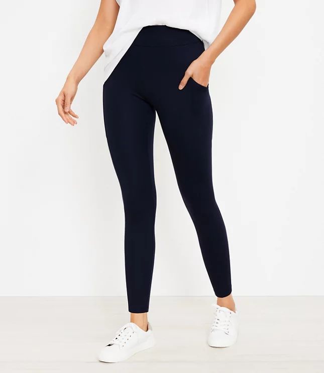 Lou & Grey Ponte Side Pocket Leggings | LOFT