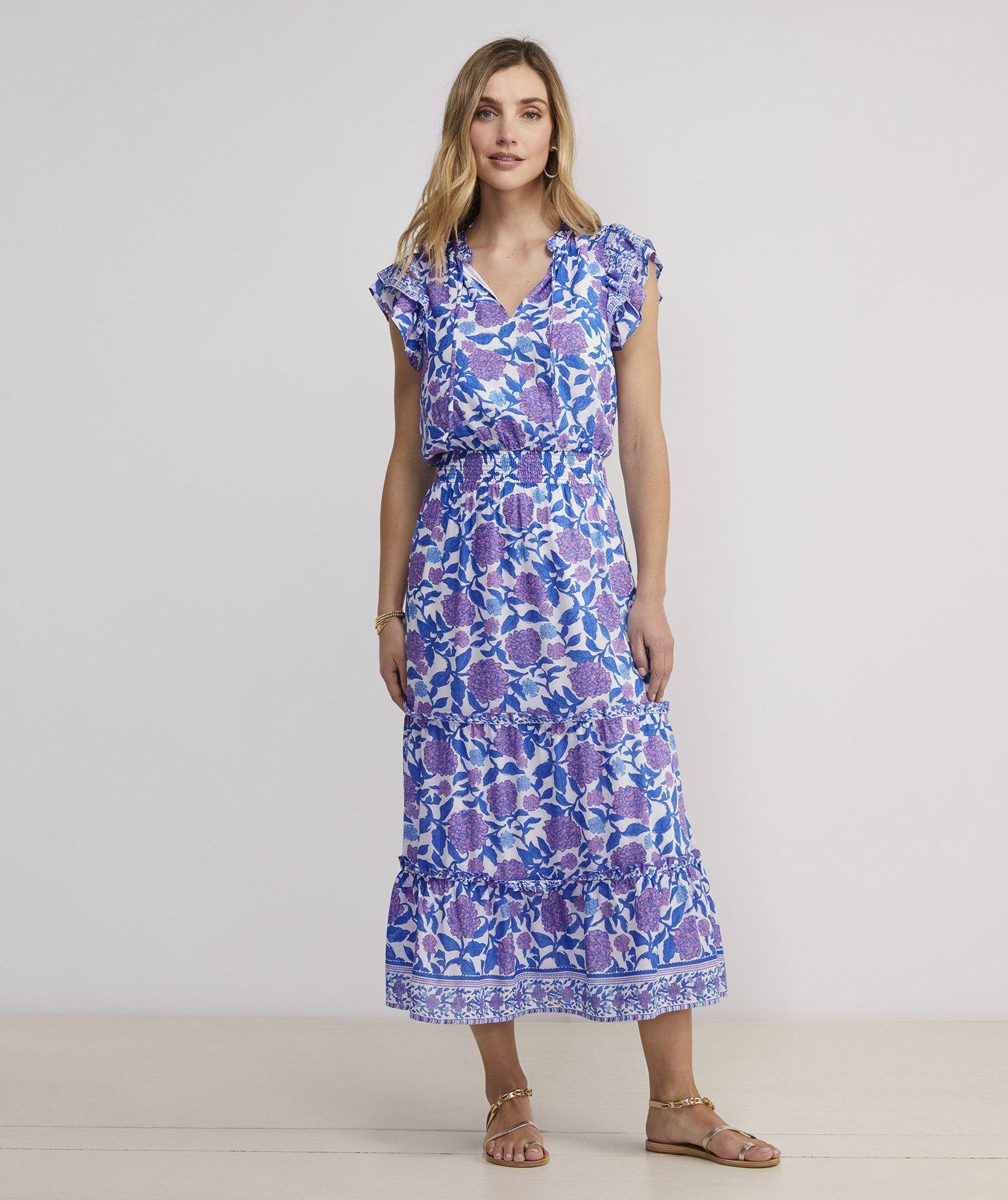 OUTLET Printed Maxi Dress | vineyard vines