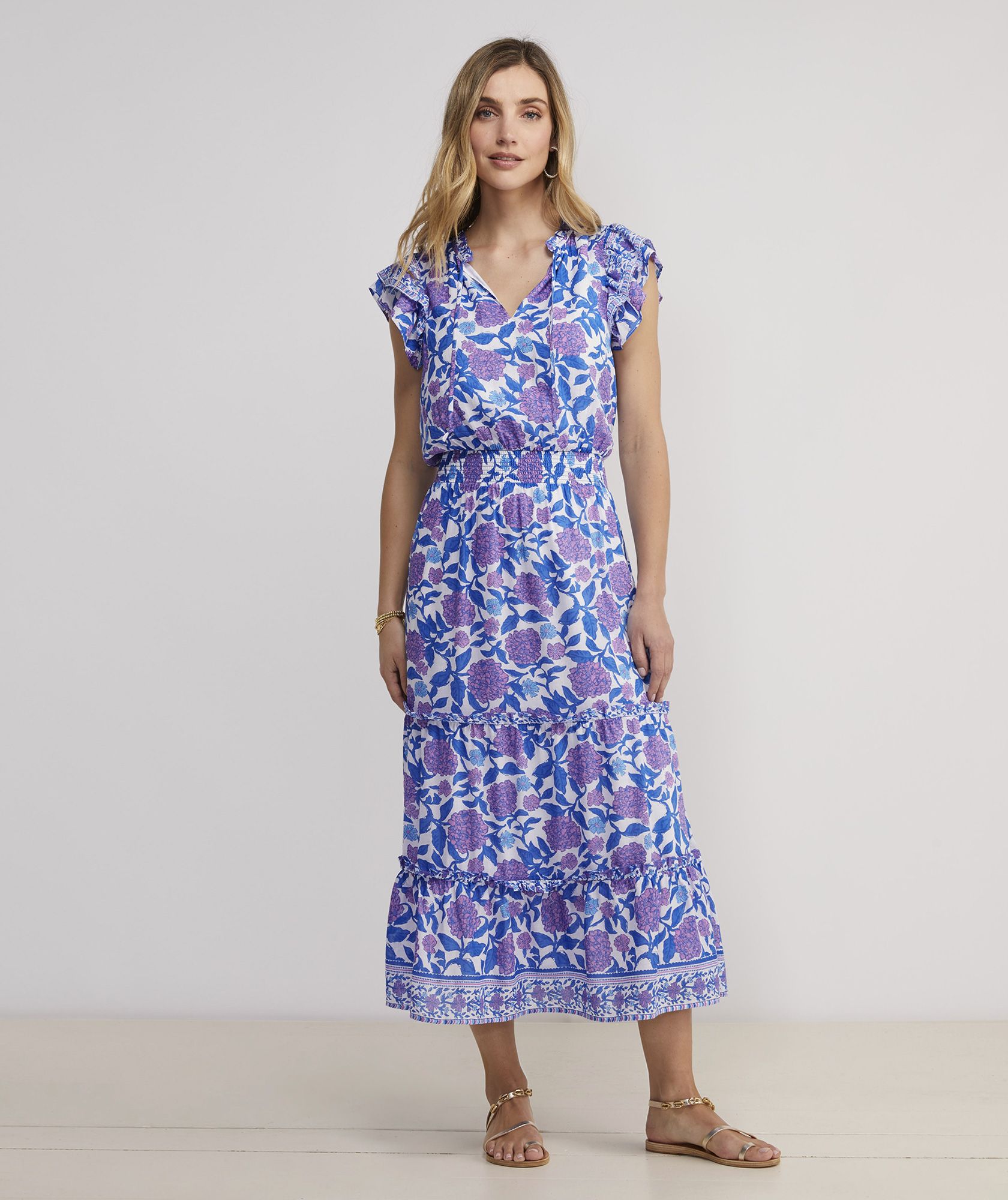 OUTLET Printed Maxi Dress | vineyard vines