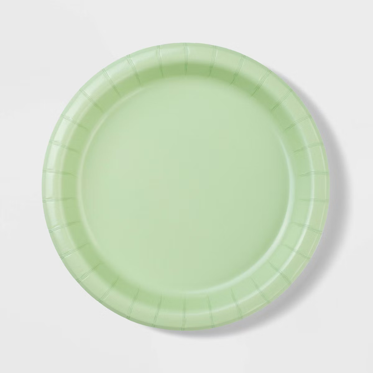 20ct 8.5" Disposable Dinner Plates Sage Green - Spritz™ | Target