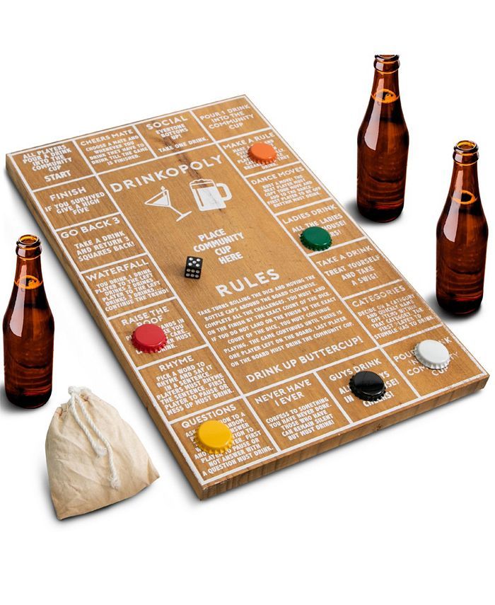 Hammer + Axe Game Wood Drinkopoly Board & Reviews - All Toys - Macy's | Macys (US)